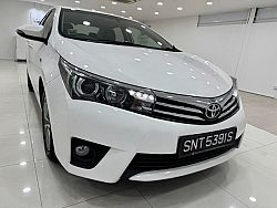Toyota Corolla Altis 1.6L CVT Elegance LED Keyless 2016 White